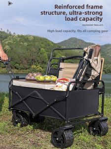 LINSI | Folding Large Capacity Camping Handcart