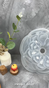 1 pcs Cetakan Puding Camelia 24 cm / Cetakan Puding Pudding Agar Ager Jelly Jelli Jeli Jely Plastik Camelia 24cm / Loyang Puding Pudding Agar2 Ager2 Plastik Jumbo Camelia 24cm / Cetakan Puding Bunga / Cetakan Bunga Camelia