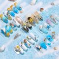 Set phụ kiện nail trang trí mẫu hè đi biển san hô ngao sò ốc hến siêu xinh. 