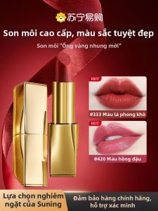 Estée Lauder | Son Môi Estee Lauder Velvet Matte Lipstick 333 Bean Paste 420 Long-lasting Classic Whitening Little Gold Tube Lipstick
