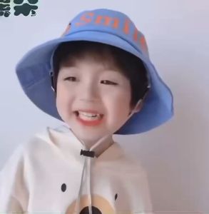 หมวกบักเก็ต (หมวกปีก หมวกเด็ก 1ปี - 5ปี) รอบหัว 50-52cm พร้อมส่ง - MZ09