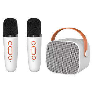 (ORICOD)mini speaker bluetooth karaoke set lengkap ori speaker bluetooth mic wireless
