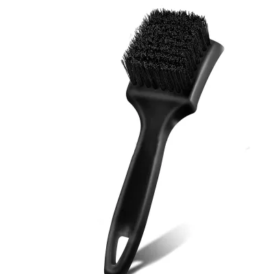 Car Wheel Cleaning Brush Detail Brush Short Handle Tire Rim Washing Brush Vehicles Cleaning Maintain Tools Auto Accessories