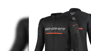 SHIMA DRIFT MEN MOTORCYCLE JACKET - BLACK