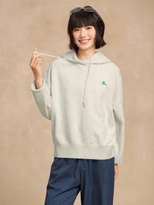 Champion | Embroidered Red Hoodie Sweatshirt Spring Season