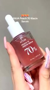 Anua Peach 70% Niacinamide Serum 30ml brightening hydrating face serum