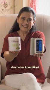 MGanik 3peptide 330gr - 3 Peptide Suplemen Jantung Kardiovaskular - Rasa Apel Manggis