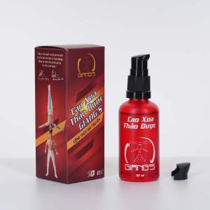 Cao Xoa Thảo Dược Giangs chai 50ml - Dầu xoa bóp cải thiện các vấn đề cơ xương khớp