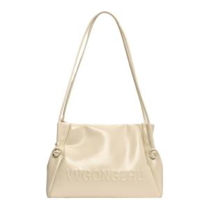 Large Capacity Student Commuter Bag Womens 2026 New Spring Summer Single Shoulder Armpit Soft Leather Loose Tote Bag