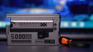 Bateri WEKOME Detachable Mini Small Powerbank Super Charge 22.5W 5000mAh With Built In Lanyard Cable LMWP85