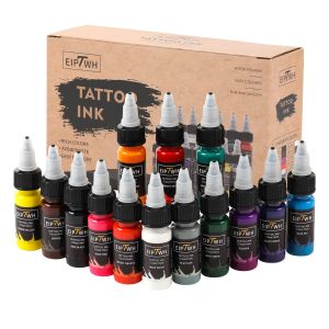 14-Color Tattoo Ink Set Tattoo Pigment Set Tattoo Supplies Professional Supply For Body Art Long Lastingts