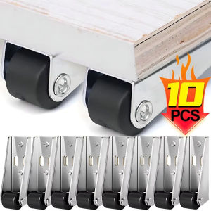 10 cái bánh xe lăn hướng gắn bên im lặng Bánh Xe Cửa trượt theo hướng thẳng đứng bánh xe trượt cửa dễ dàng