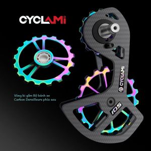 Bộ Líp Sau Bằng Carbon CYCLAMI Dành Cho SHIMANO Ultegra DURA 105 R7000 5800 6800 Bạc Đạn Ceramic 13T 18T Phụ Kiện Xe Đạp