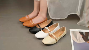 [BX05] KOREAN STYLE FASHION FLAT DOLL SHOES FOR WOMEN