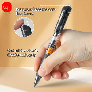 WQN 3/6/12PCS Black/Red Ink Retractable Gel Pens 0.5mm Smooth Writing Suitable For School Office And Home Use