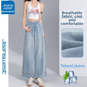 Jeanswest | Wide Leg Tencel Womens Jeans