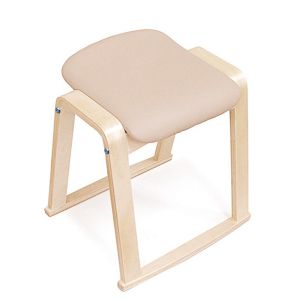 Japanese-Style Soft Bag Makeup Makeup Stool Stackable Household Nordic Modern Light Luxury Minimalist Style Solid Wood Restaurant Chair