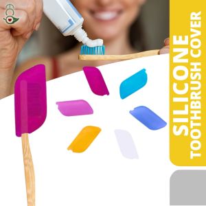 Eco Love Reusable Silicone Toothbrush Cover Toothbrush Head Case Covers Outdoor Home Business Travel