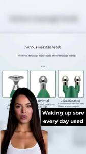 Bút Massage Châm Cứu Giảm Đau Dụng Cụ Vật Lý Trị Liệu Kinh Lạc Giúp Lưu Thông Máu Và Thư Giãn Năng Lượng Chất Liệu Thép Không Gỉ
