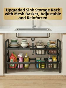MINGZHIYIFAN | Multifunctional Storage Rack For Pots And Pans
