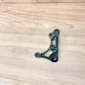 Pát trước wave 100/ Zx/Future neo/dream đĩa 260/267mm xài heo 2 Piston đối xưng Nissin/Fando/Adelin màu đen