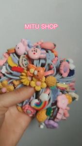 Combo 100 dây buộc tóc hình thú ngộ nghĩnh siêu xinh