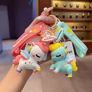 Móc Khóa Ngựa Pony Unicorn – Kỳ Lân Dễ Thương Trang Trí Balo – Túi Xách Siêu Xinh