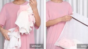 Malaysia Clothes Bra Underwear Washing Bag Laundry Bag Mesh Net Wash Pouch Laundry Basket Protection Bag