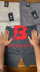 Celana Cargo Pendek bahan Katun Twill Premium Tebal dan Melar