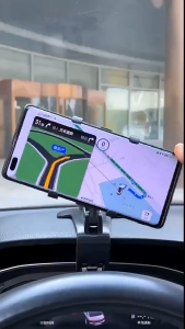Mobile Phone Holder Dashboard Car Rotation Universal Cell Phone Car Clip Mount Stand
