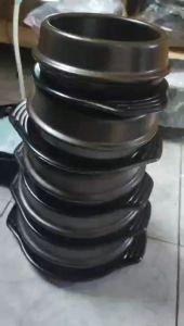 Đế lót nồi đát lót thố sứ melamine dầy đen bóng nhiều size LN14 - 19