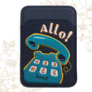 Cute Cartoon Embroidery For Magnetic Leather Wallet Case For iPhone 17 16 15 14 Pro Max Card Holder Phone Bag Cover