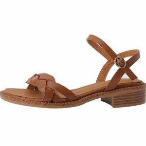 Retro Roman Style Flat Heel Braided Sandals