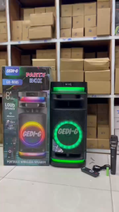 ลำโพงบลูทูธ รุ่น GD-9005 ฟรีไมค์ลอยและรีโมท ลำโพงดอก8นิ้ว เสียบไมค์สายเพิ่มได้ รองรับAUX TF USB ทรงสวย เบสแน่น ลำโพงบลูทูธ รุ่น GD-9005 ฟรีไมค์ลอยและรีโมท ลำโพงดอก8นิ้ว เสียบไมค์สายเพิ่มได้ รองรับAUX TF USB ทรงสวย เบสแน่น