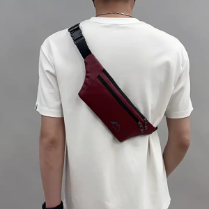 Men Sling Chest Bag Cross-body Bag Waterproof Men Chest Pouch Shoulder Waist Bag Travel Bag
