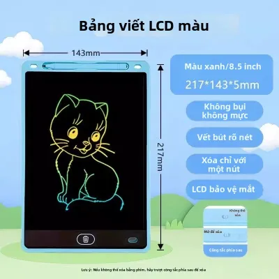 XIONGBUFAN | Bảng Viết Điện Tử Xóa Một Nút Cho Bé