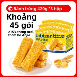 BIBIZAN | Bánh Snack Sáng Truyền Thống Bổ Dưỡng Phay Trứng Sachima