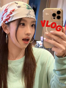 Khăn Choàng Cổ Chữ Cái Cho Bé Gái Phong Cách Mỹ Y2K Hot Bé Gái Khăn Choàng Nhỏ Vuông Khăn Trùm Đầu Phụ Kiện Thời Trang Mùa Hè