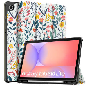 Case for Samsung Galaxy Tab S10 Lite 10.9 Inch 2025 SM-X400/X406 with S Pen Holder Slim Stand Soft TPU Back Protective Cover