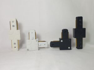 Đầu nối thanh ray Đèn Led rọi chiếu điểm Chữ I và Chữ L