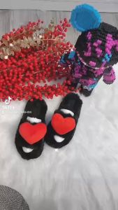 DÉP LÔNG 5CM GẮN TRÁI TIM SIÊU SUTE CHO CÁC NÀNG