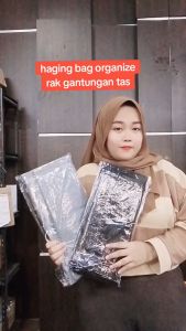 Hanging Bag Organizer 6 Tas: Penyimpanan Tas Hemat Tempat