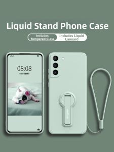 GGUU | Anti-drop Case with Stand for Samsung S23 Series Silicone