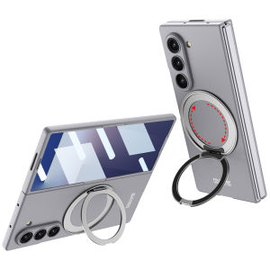 szhaiyu | Anti-Scratch Matt Phone Case For Samsung Galaxy Z Fold 8 Ultra With Ring Holder Wireless Magnetic Charge Screen Glass Cover