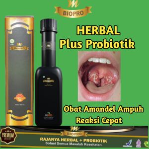 M Biopro Herbal Asli Obat Amandel Untuk Orang Dewasa Dan Anak2 Paling Ampuh Tanpa Operasi Reaksi Cepat