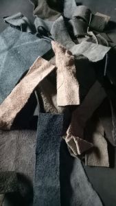 Kulit Sapi potongan P 20-50 cm