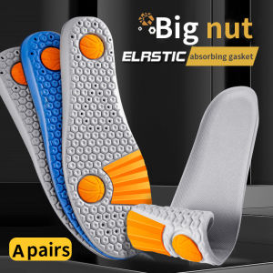 CCW 1Pair Memory Foam Sneakers Insole for Men Women Sport Running Shoes Pad Deodorant Breathable Shock-absorbing Orthopedic Care Insoles