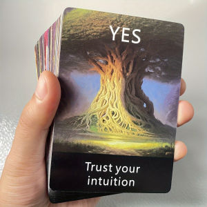 56 Card Telepathy Oracle Cards for Clarity and Divination with a Meaningful English Version Designed for Meditation and Spiri