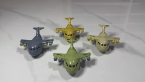 Mini plane Cute Car Goodies gift tiny Mini Pull-Back Airplane Medium Size Q-Version Passenger