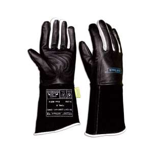 Weldas Welders Protective Gloves - Premium Top Grain Cowhide Heat-Resistant & Wear-Resistant Stylish Leather Gloves Model 10-1050